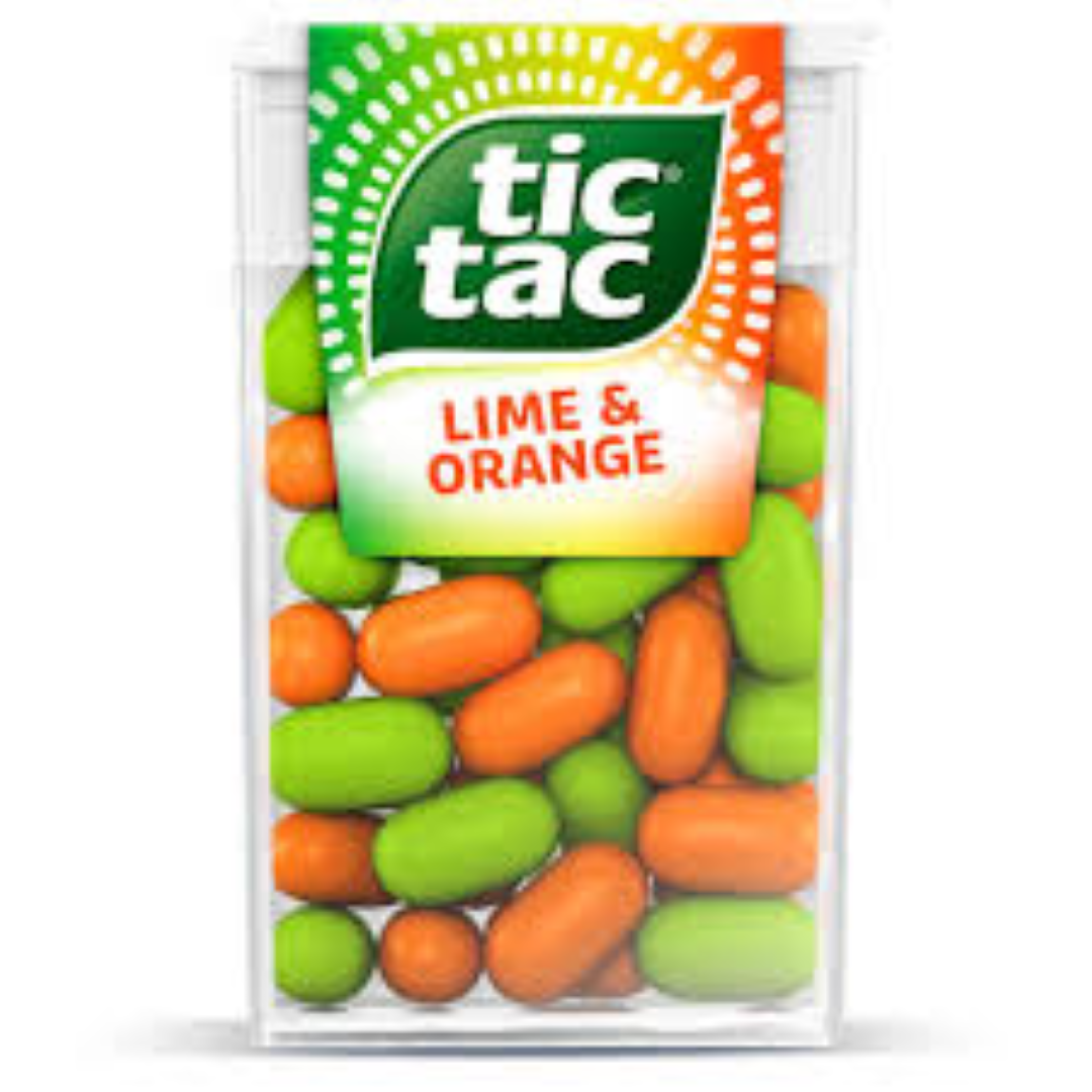 TICTAC LIME/ORANGE 18G